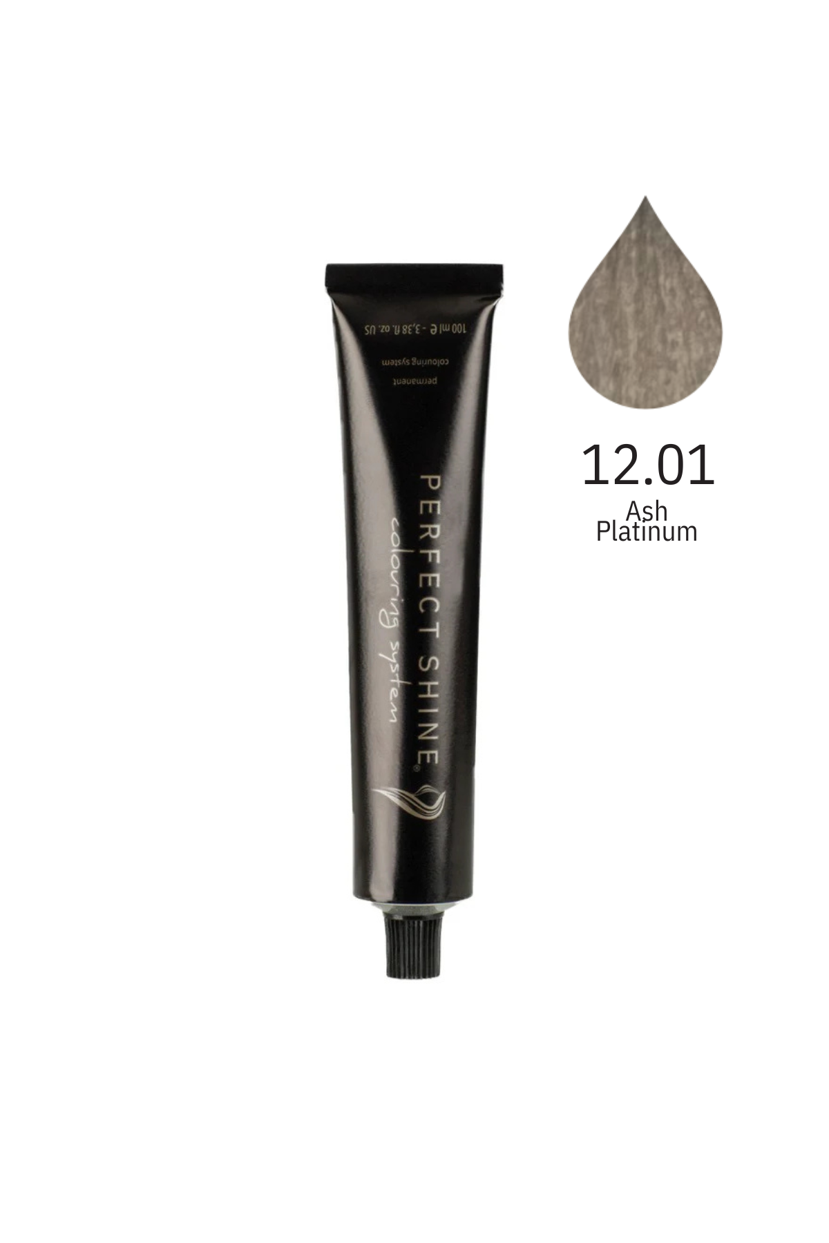 Perfect Shine Permanent Profesyonel Saç Boyası 100ml - Küllü Platin Ultra Açıcı/Küllü Platin(EXT LIGHT-12.01)