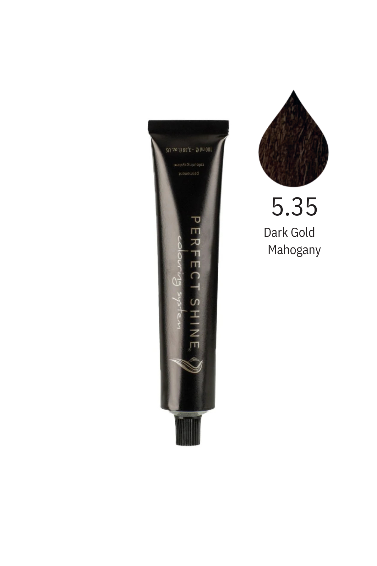Perfect Shine Permanent Profesyonel Saç Boyası 100ml -Sıcak Kestane/Sıcak Çikolata (GOLD MAHOGANY-5.35)