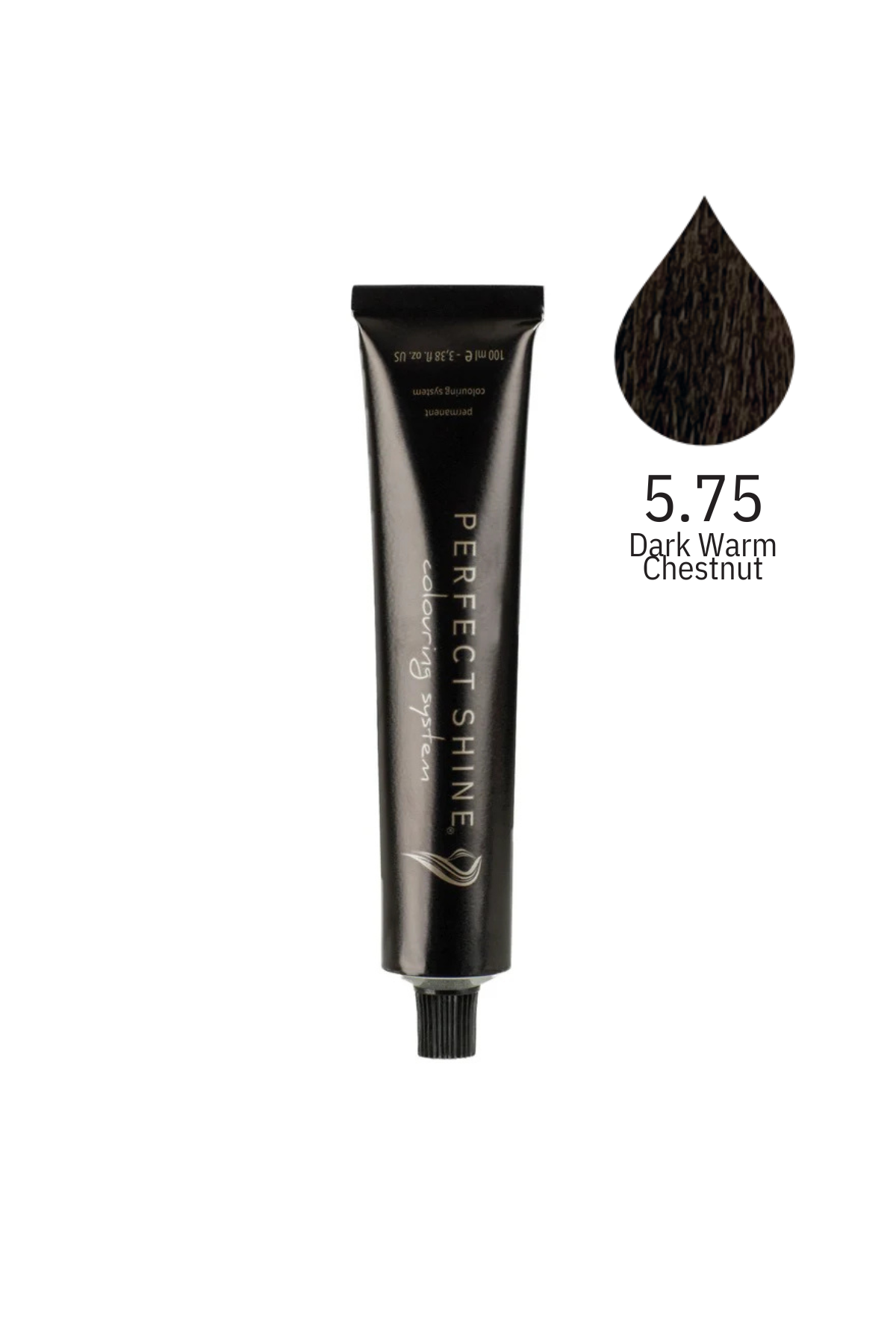 Perfect Shine Permanent Profesyonel Saç Boyası 100ml - Koyu Sıcak Kestane/Kızıl Kahve (BROWN MAHOGANY-5.75)