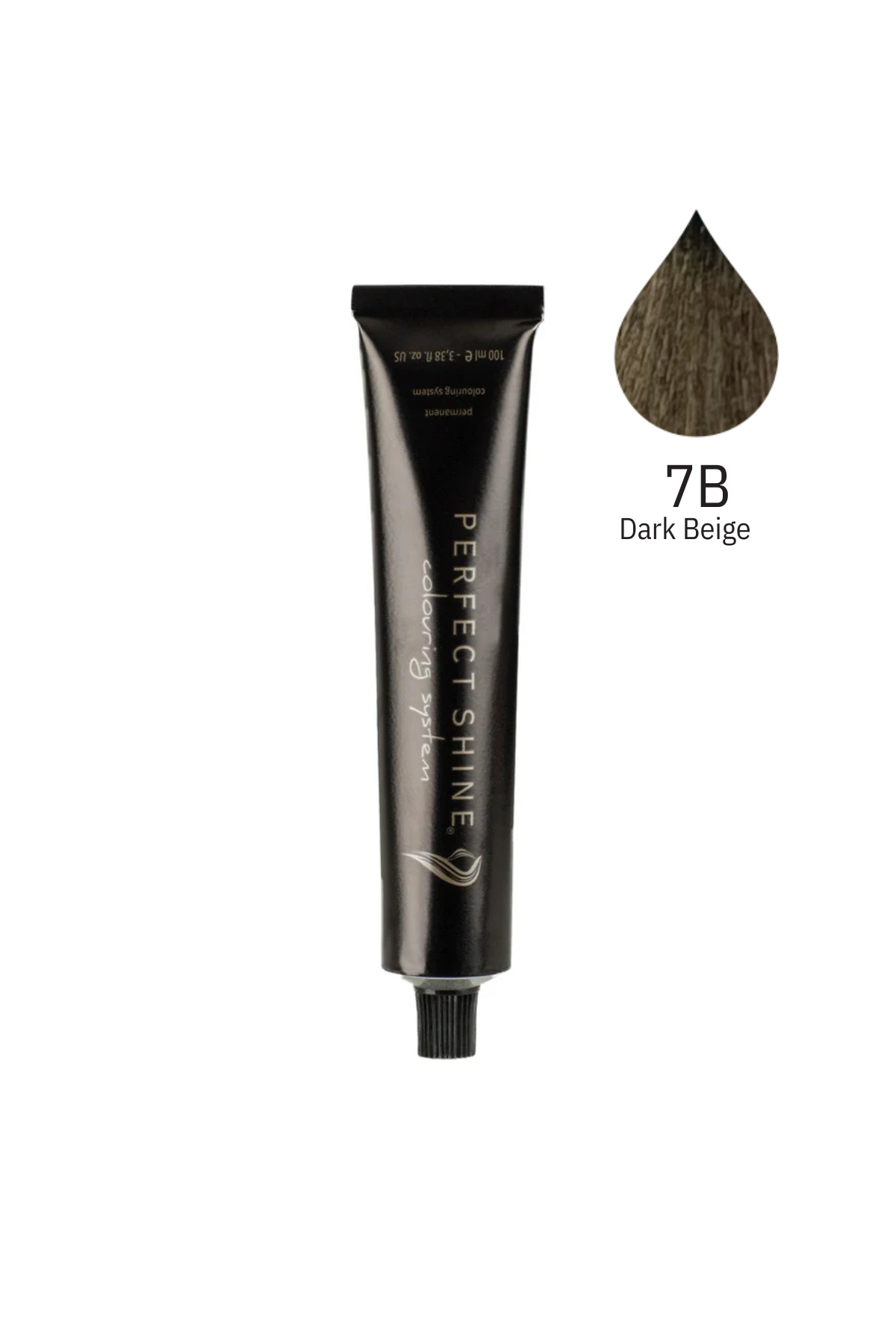 Perfect Shine Permanent Profesyonel Saç Boyası 100ml - Koyu Bej Kumral/Mat Kumral (BEIGE-7B)