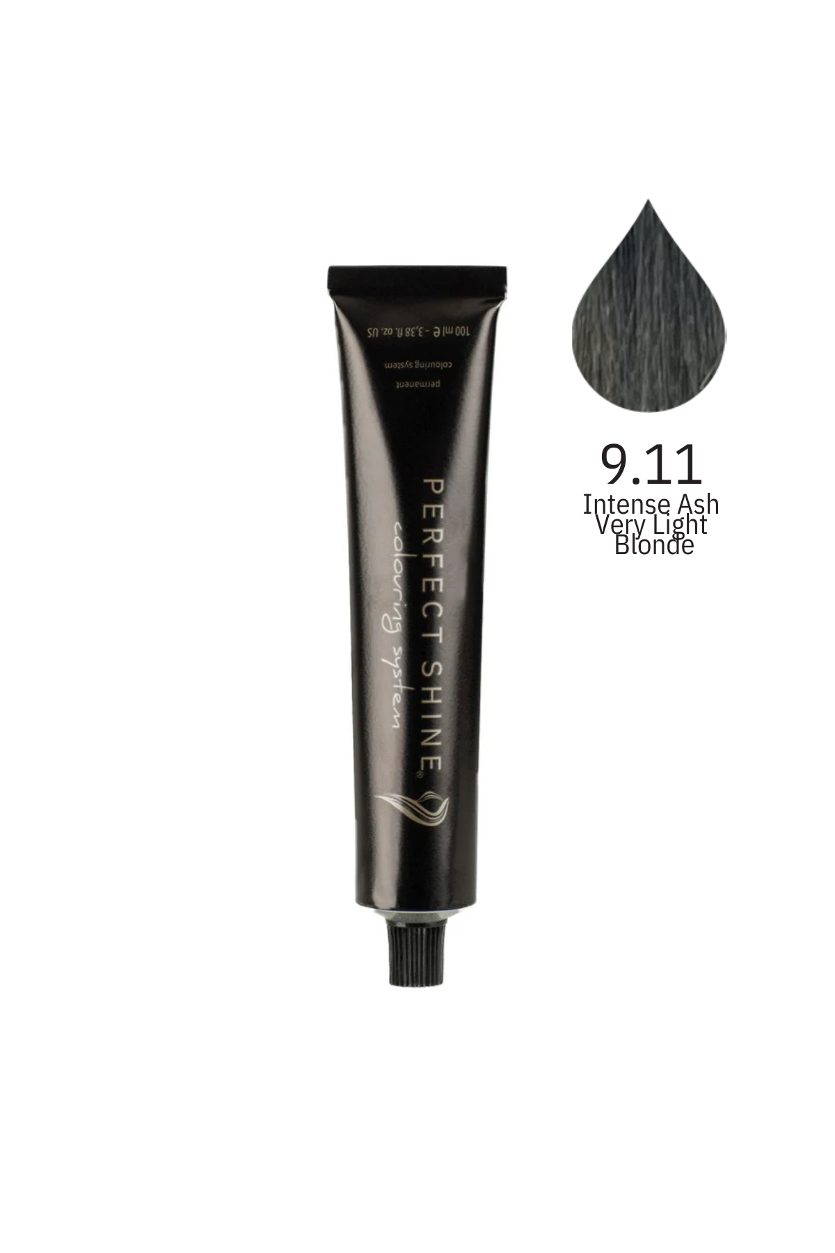 Perfect Shine Permanent Profesyonel Saç Boyası 100ml -Ekstra Yoğun Küllü Sarı/Gri Platin (INTENSE ASH - 9.11)