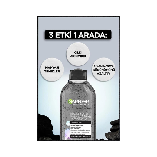 Garnier Kömür Kusursuz Makyaj Temizleyici Jel 400ml