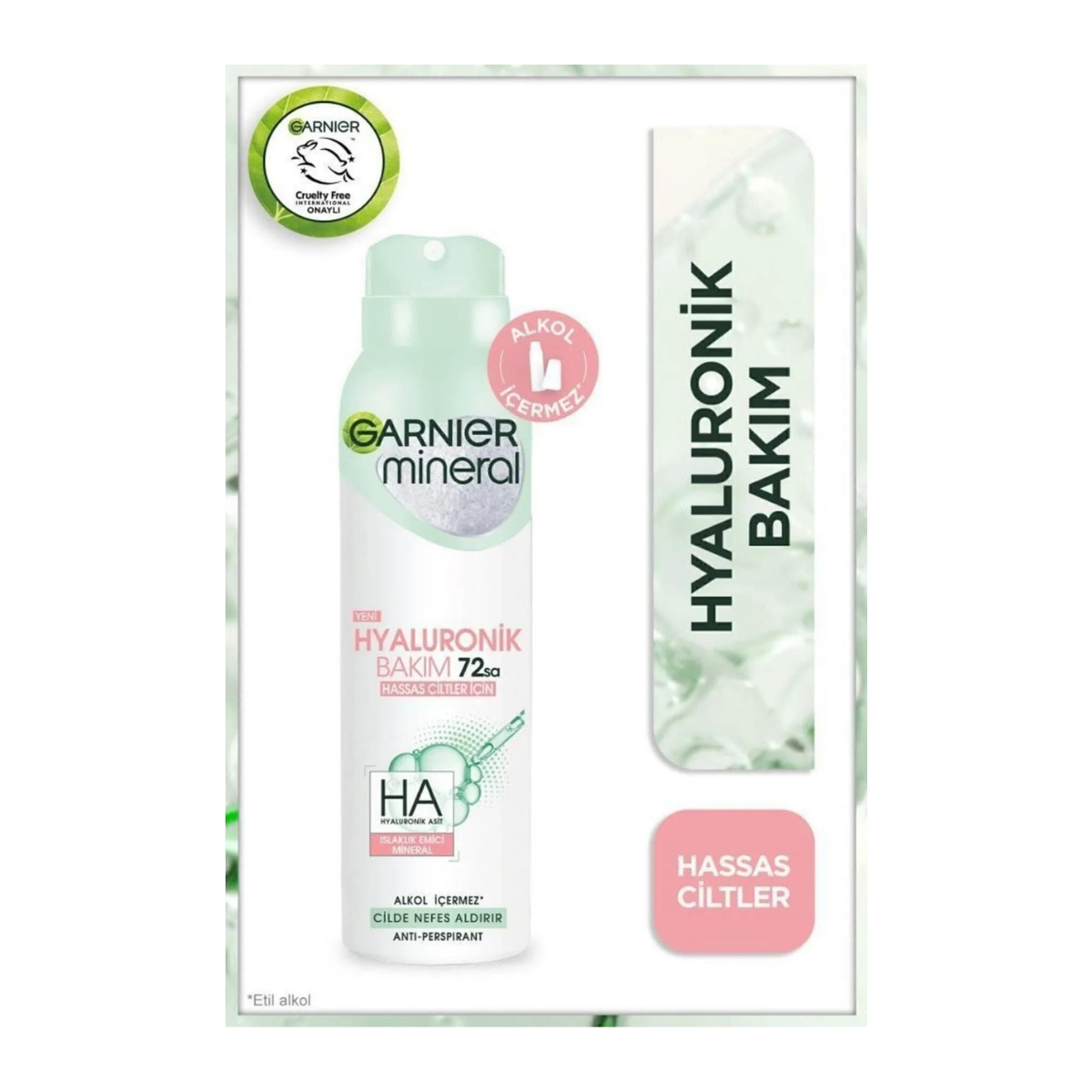 Garnier Mineral Hyaluronik Bakım Sprey Deodorant 150ml