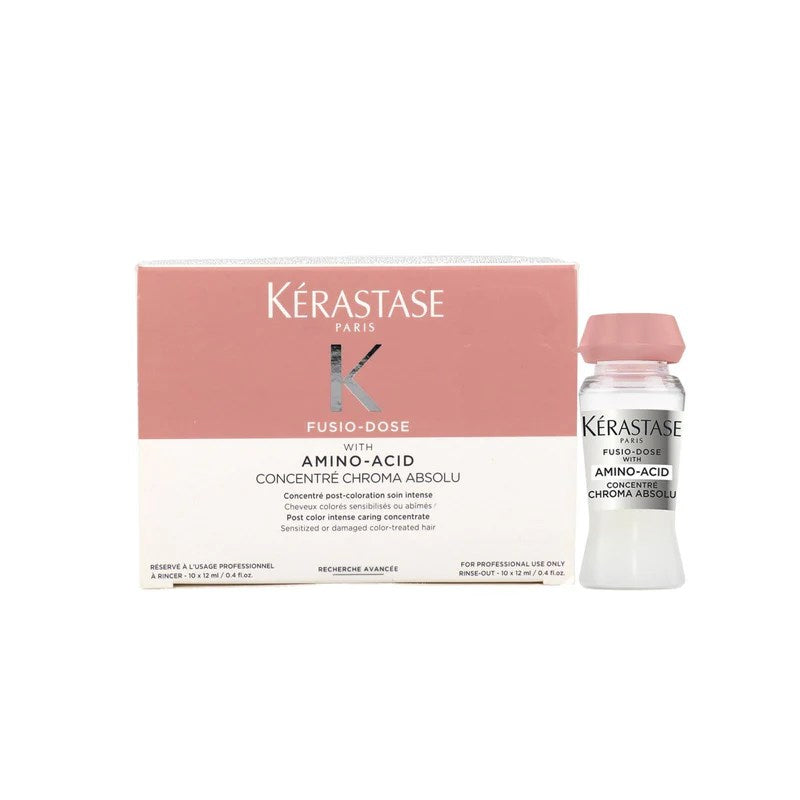 Kerastase Fusio Dose Concentre Chroma Absolu Boyalı ve Röfleli Saçlar İçin Renk Koruyucu Kür 10x12ml
