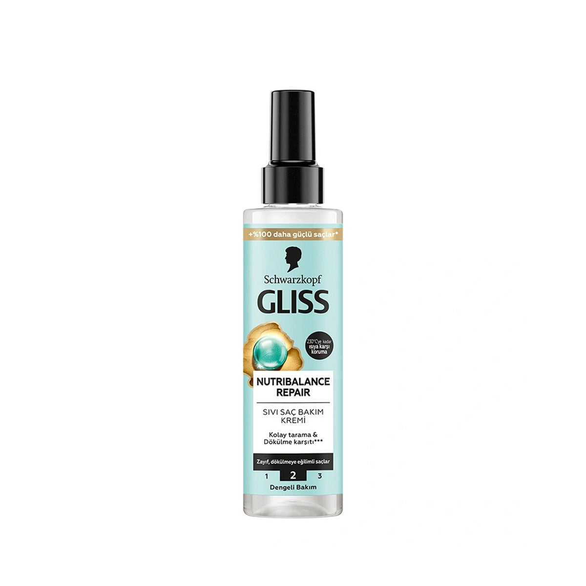 Gliss Nutribalance Repair Dökülme Karşıtı Durulanmayan Sıvı Saç Kremi 200ml