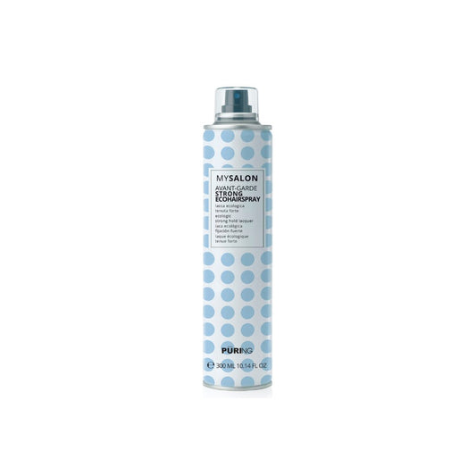 PURING MYSALON Tüm Saçlar için Güçlü Sert Tutuşlu Ekolojik Gazsız Şekillendirici Saç Spreyi 300ml