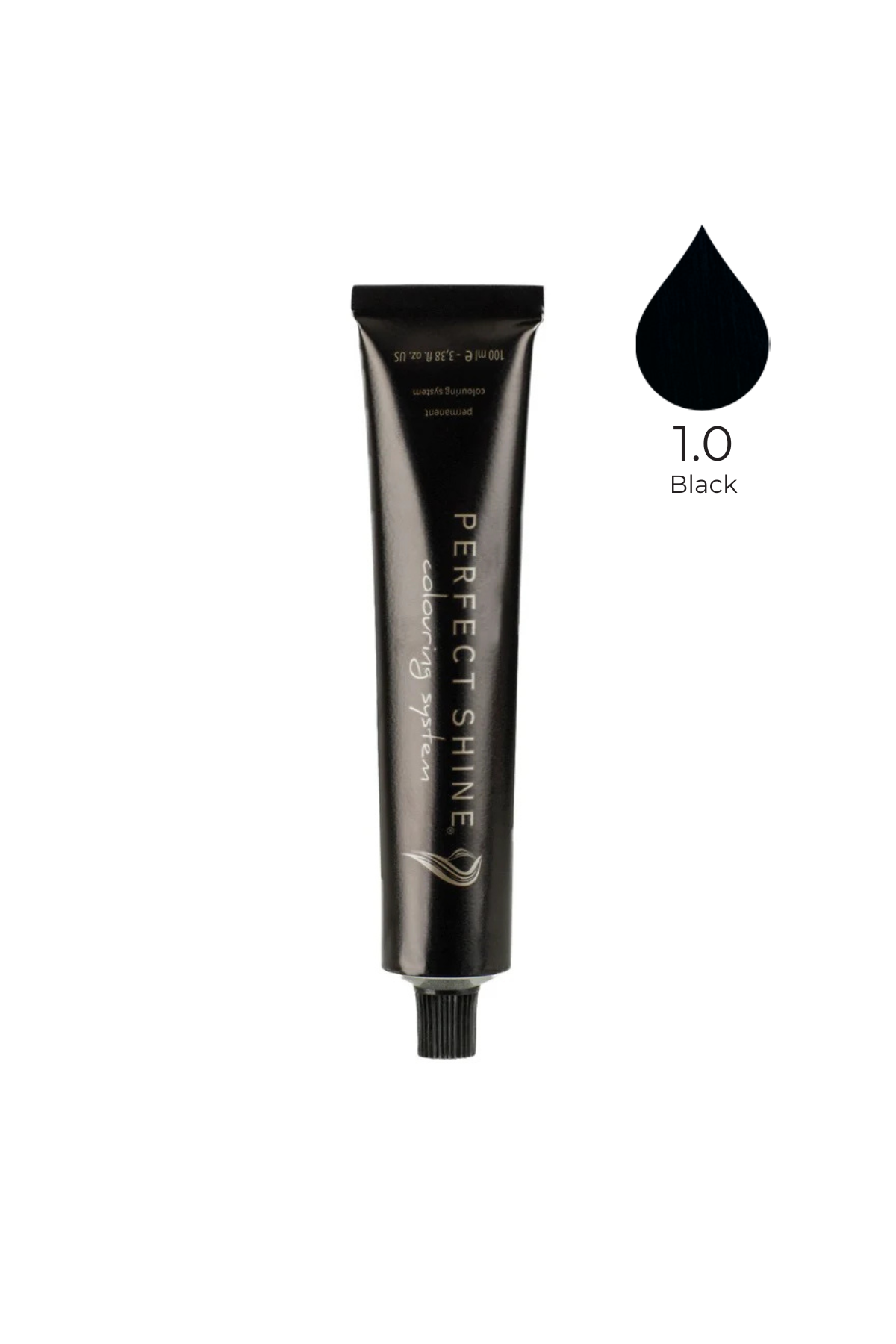 Perfect Shine Permanent Profesyonel Saç Boyası 100ml - Yoğun Doğal Siyah/Derin Siyah (NATURAL-1.0)
