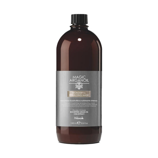 Nook Magic Arganoil Wonderful Yıpranmış Yetersiz Beslenen Saçlar için Maske 1000ml