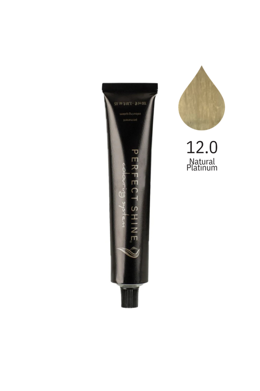 Perfect Shine Permanent Profesyonel Saç Boyası 100ml - Doğal Platin Ultra Açıcı/Ultra Platin (EXT LIGHT-12.0)