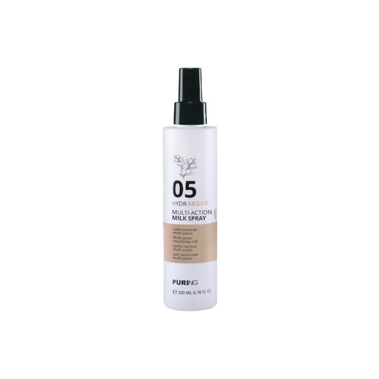 PURING 05 HydrArgan Kuru ve Yıpranmış Saçlar için Argan Yağlı Durulanmayan Saç Bakım Sütü 200ml