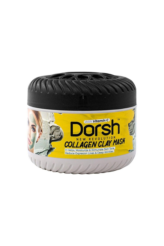 Dorsh Kolajen ve C Vitaminli Kil Yüz Maskesi 400gr