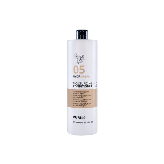 PURING 05 HydrArgan Normal ve Kuru Saçlar için Argan & Keten Tohumlu Nemlendirici Saç Kremi 1000ml