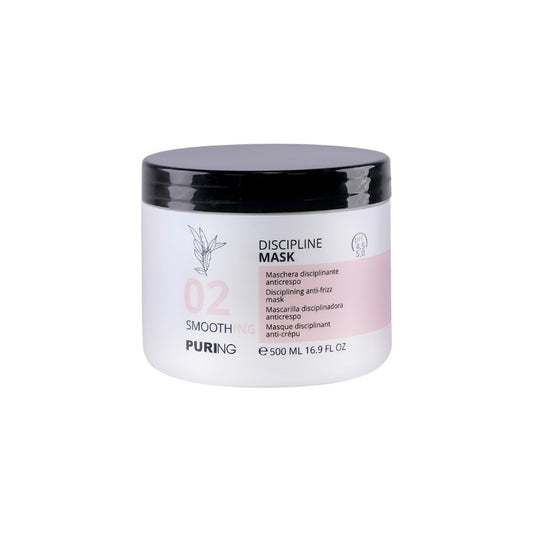 PURING 02 Smoothing Kabaran Saçlar için Keratin&Zeytinyağlı Elektriklenme Karşıtı Saç Maskesi 500ml