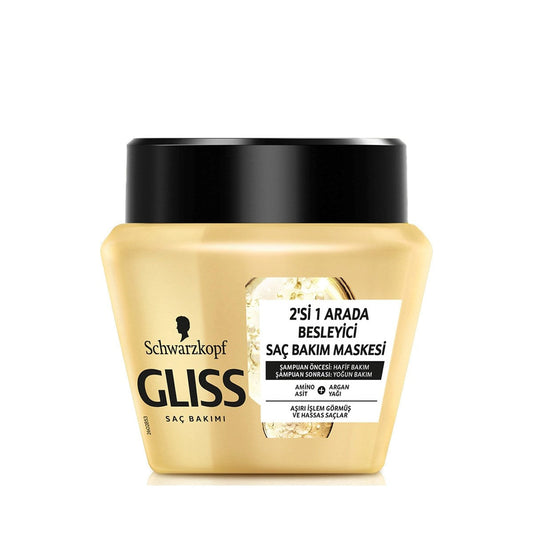 Gliss Ultimate Oil Elixir 2'si 1 Arada Besleyici Saç Maskesi 300ml
