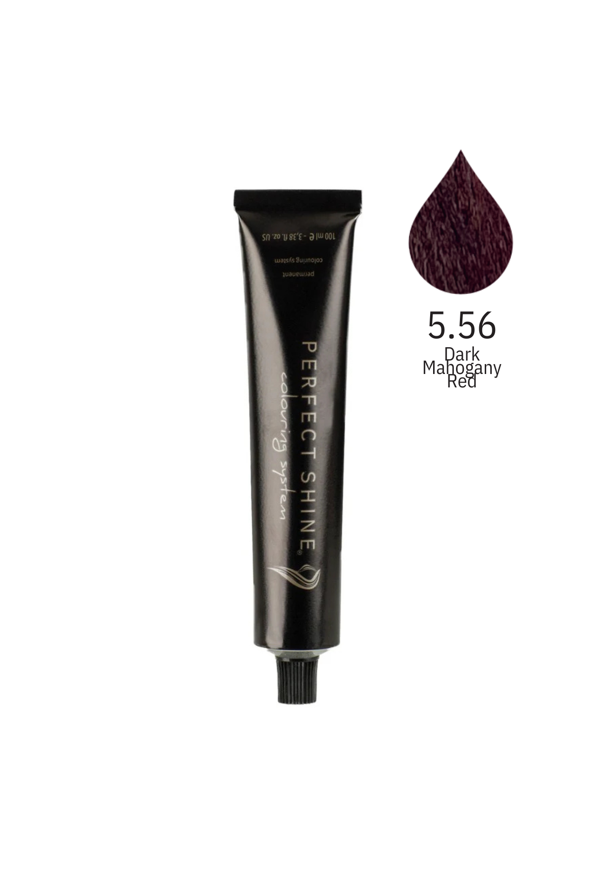 Perfect Shine Permanent Profesyonel Saç Boyası 100ml - Koyu Yoğun Maun Kırmızısı/Koyu Bordo (MAHOGANY RED-5.56)