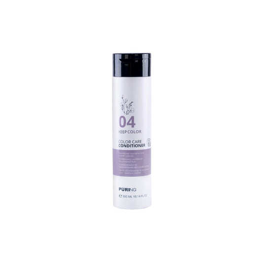 PURING 04 KeepColor Boyalı Saçlar için Keten Tohumu Yağı & E Vitaminli Renk Koruyucu Saç Kremi 300ml