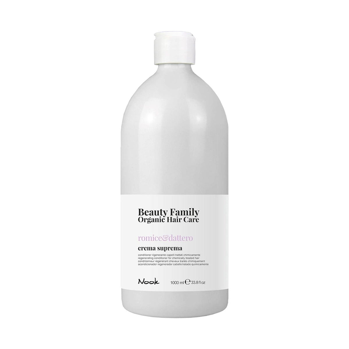 Nook Beauty Family İşlem Görmüş İçin Pirinç Kepeği Hurma Avokado Özlü Onarıcı Besleyici Saç Kremi 1000ml