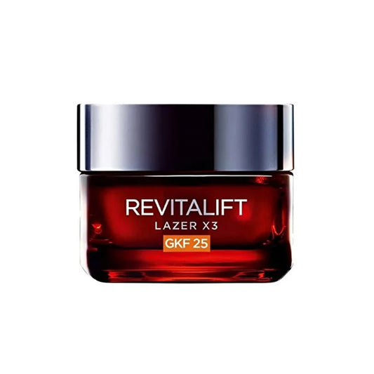 L'Oreal Paris Revitalift Lazer X3 Leke ve Kırışıklık Karşıtı Bakım Kremi GKF25 50ml