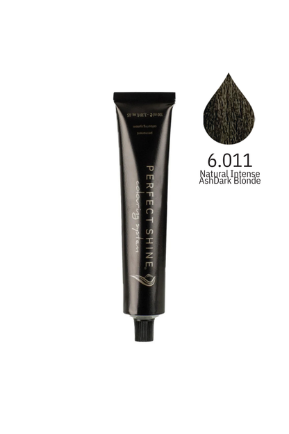 Perfect Shine Permanent Profesyonel Saç Boyası 100ml -Ekstra Yoğun Küllü Koyu Kumral (ASH - 6.011)