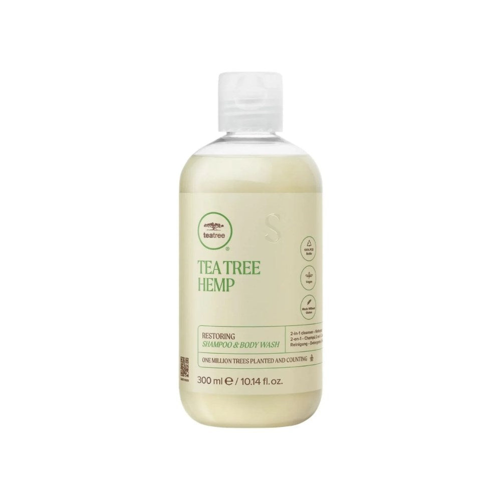Paul Mitchell Tea Tree Hemp Restoring Shampoo & Body Wash Onarıcı Şampuan ve Duş Jeli 300ml