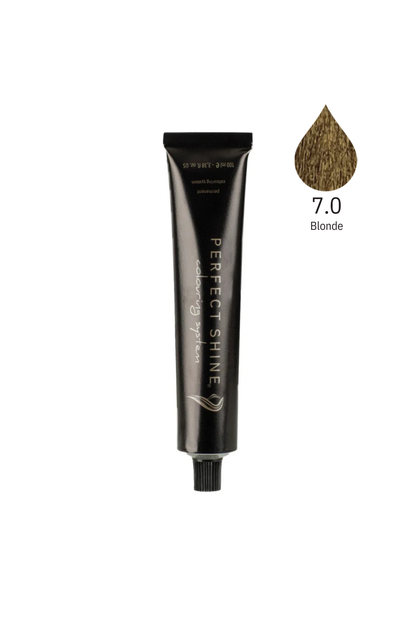 Perfect Shine Permanent Profesyonel Saç Boyası 100ml -Yoğun Kumral/Doğal Orta Kumral(NATURAL-7.0)