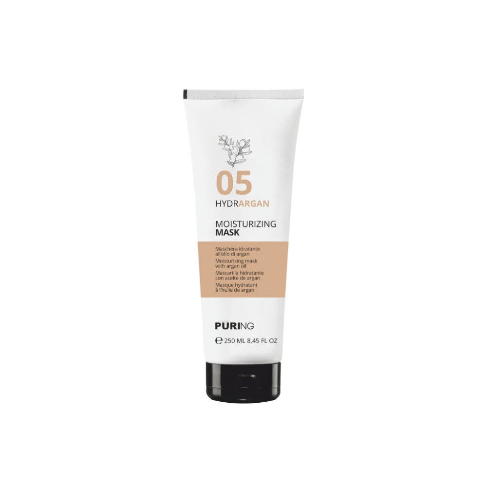 PURING 05 HydrArgan Normal ve Kuru Saçlar için Argan&Keten Tohumlu Nemlendirici Saç Maskesi 250ml