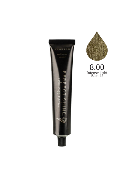 Perfect Shine Permanent Profesyonel Saç Boyası 100ml-Ekstra Yoğun Açık Kumral(INTENSE-8.00)