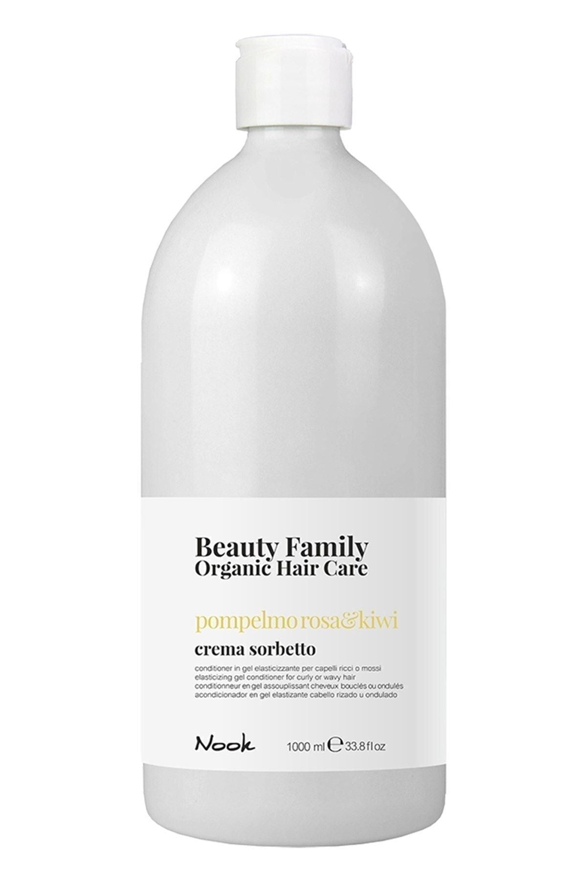 Nook Beauty Family Dalgalı Ve Kıvırcık Saçlar Için Vegan Saç Krem 1000ml
