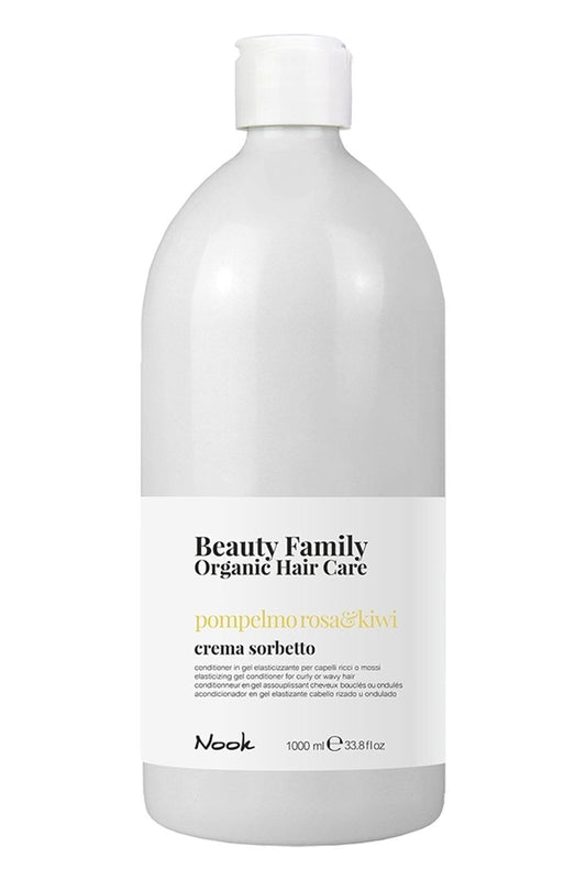 Nook Beauty Family Dalgalı Ve Kıvırcık Saçlar Için Vegan Saç Krem 1000ml