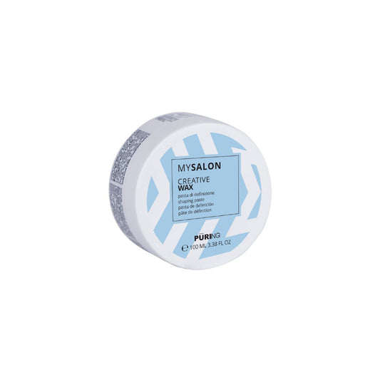 PURING MYSALON Tüm Saçlar için Yarı Parlak Esnek Tutuşlu Şekillendirici Wax Styling Pasta 100ml
