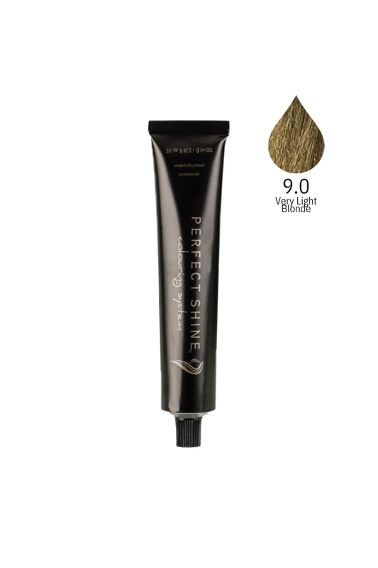 Perfect Shine Permanent Profesyonel Saç Boyası 100ml -Yoğun Çok Açık Bebek Sarısı(NATURAL- 9.0)