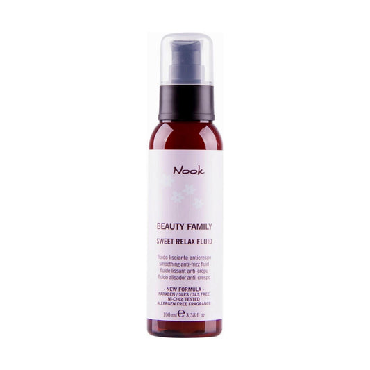 Nook Beauty Family Kabaran Saçlar İçin Kakao Pamuk Tohumu Özlü Isı Koruyucu Durulanmayan Saç Sütü 100ml