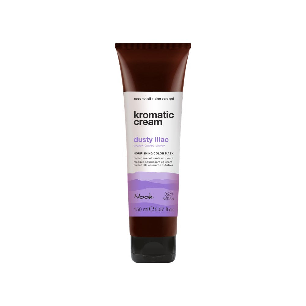 Nook Kromatic Cream Dusty Lilac Lila Ton Yapıcı Işıltı Veren Saç Maskesi 150ml