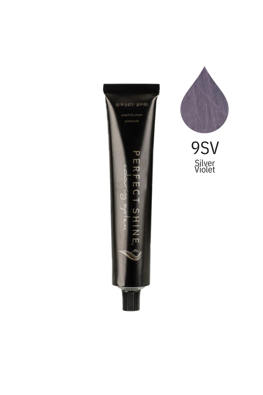 Perfect Shine Permanent Profesyonel Saç Boyası 100ml - Gümüş Viyole Kumral/Gri Mor (VIOLET-9SV)