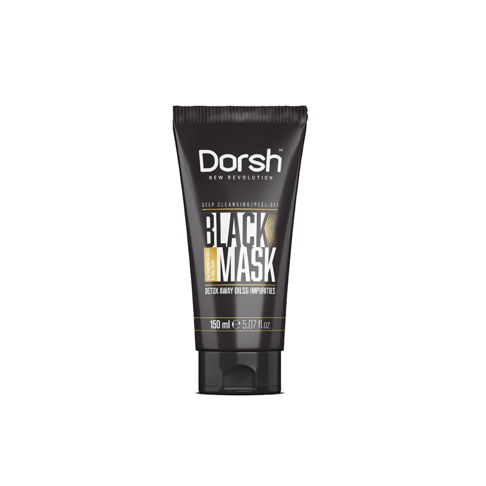 Dorsh Black Mask, Siyah Nokta Karşıtı Derin Temizleyici Maske 150ml