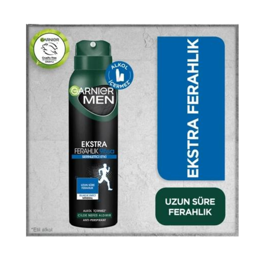 Garnier Men Ekstra Ferahlık Aerosol 150ml