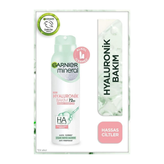 Garnier Mineral Hyaluronik Bakım Sprey Deodorant 150ml