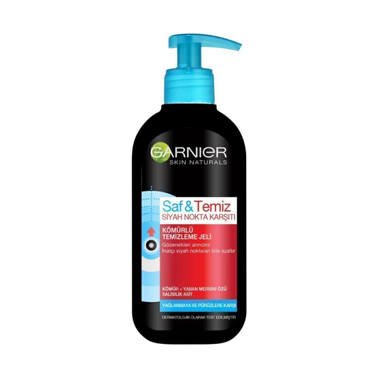 Garnier Siyah Nokta Karşıtı Kömürlü Temizleme Jeli 200ml
