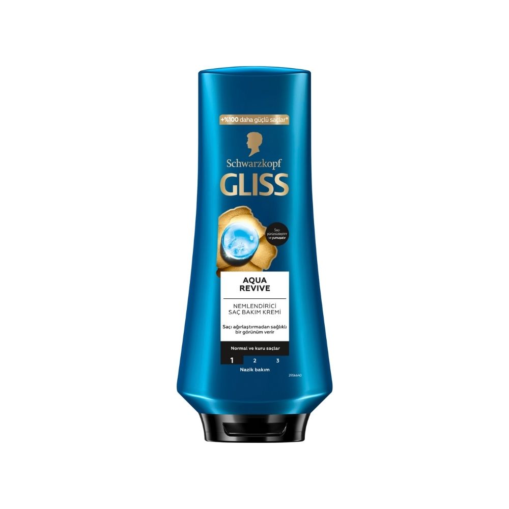 Gliss Aqua Revive Nemlendirici Saç Kremi 360ml