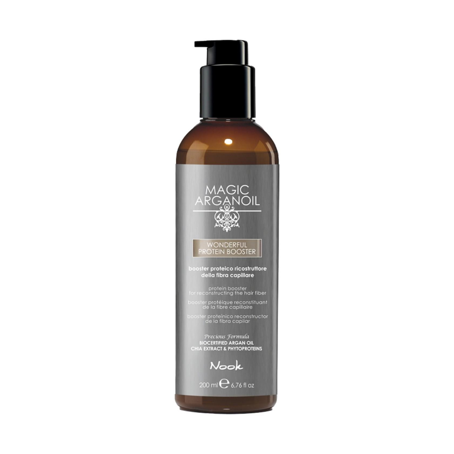 Nook Magic Arganoil Wonderful Yıpranmış Yetersiz Beslenen Saçlar İçin Protein 200 ml