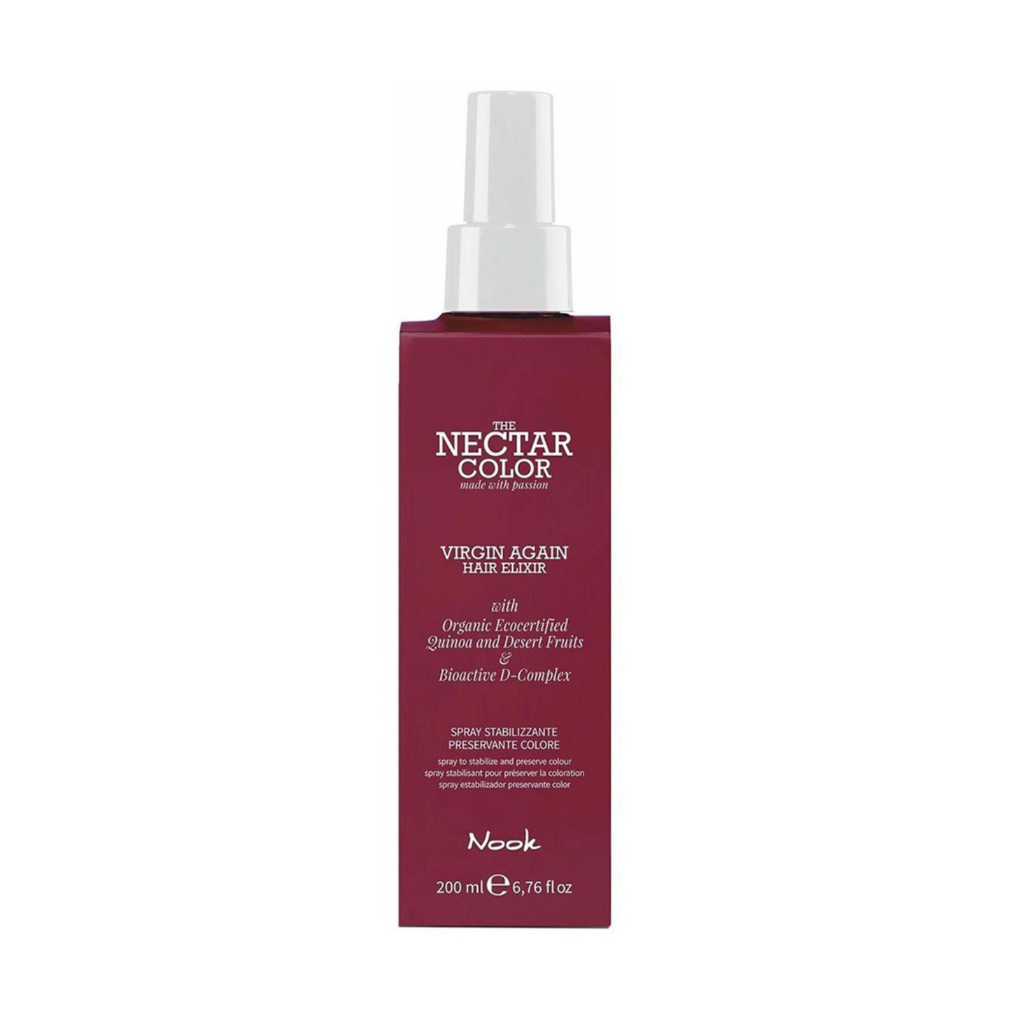 Nook Nectar Color Virgin Again Hair Elixir Renk Koruyucu Sprey 200ml