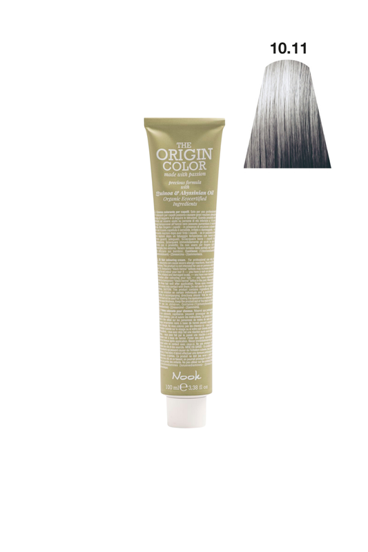 Nook Origin Color Profesyonel Saç Boyası 100ml - Çok Açık Yoğun Küllü (10.11 - SOĞUK KÜLLÜ PLATIN)