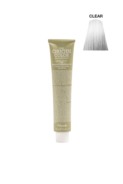 Nook Origin Color Profesyonel Saç Boyası 100ml - Cila,Nötr Parlaklık,Seyreltici,Pastel(000 - CLEAR)