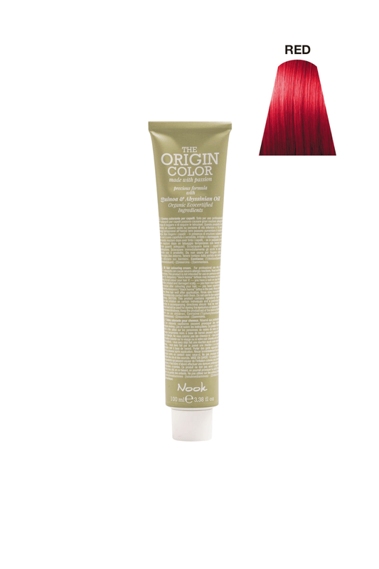 Nook Origin Color Profesyonel Saç Boyası 100ml - Kırmızı Ton Ayarlayıcı (RED)