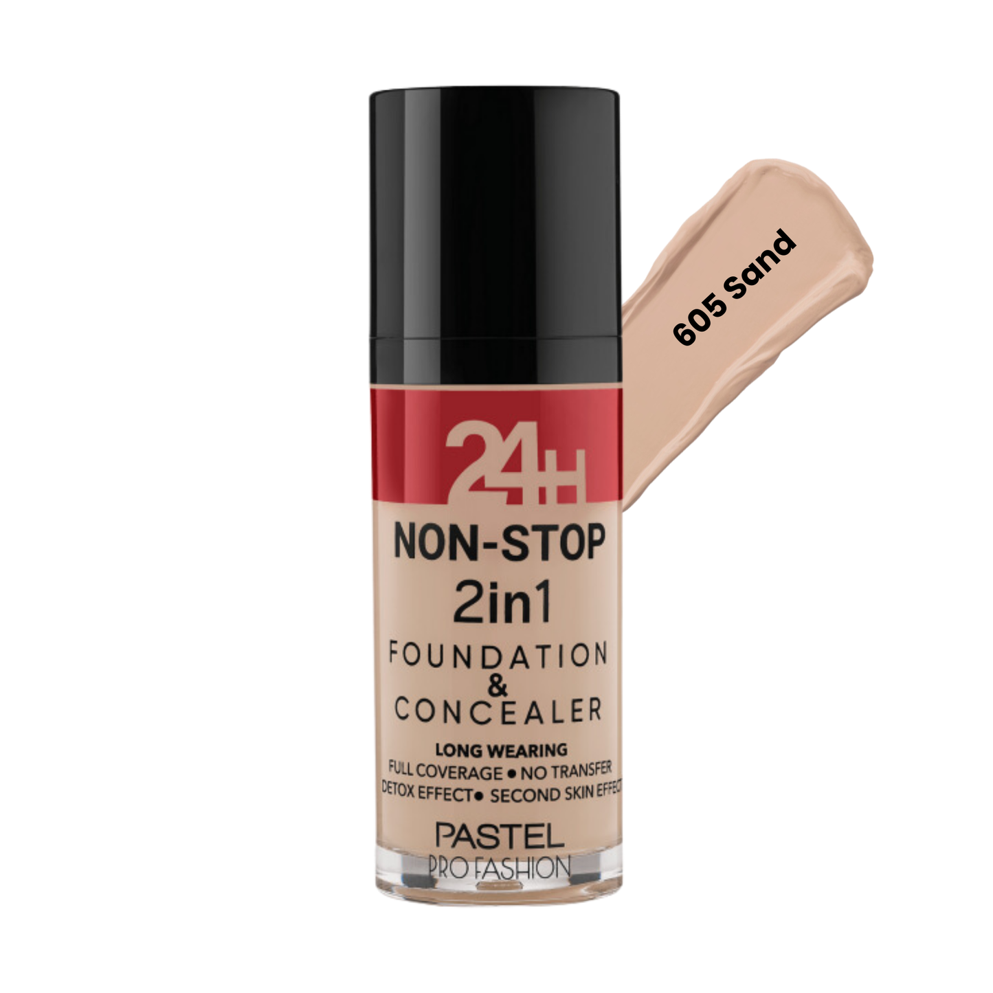 Pastel 24H Non-Stop 2 in 1 Foundation & Concealer - Fondöten & Kapatıcı