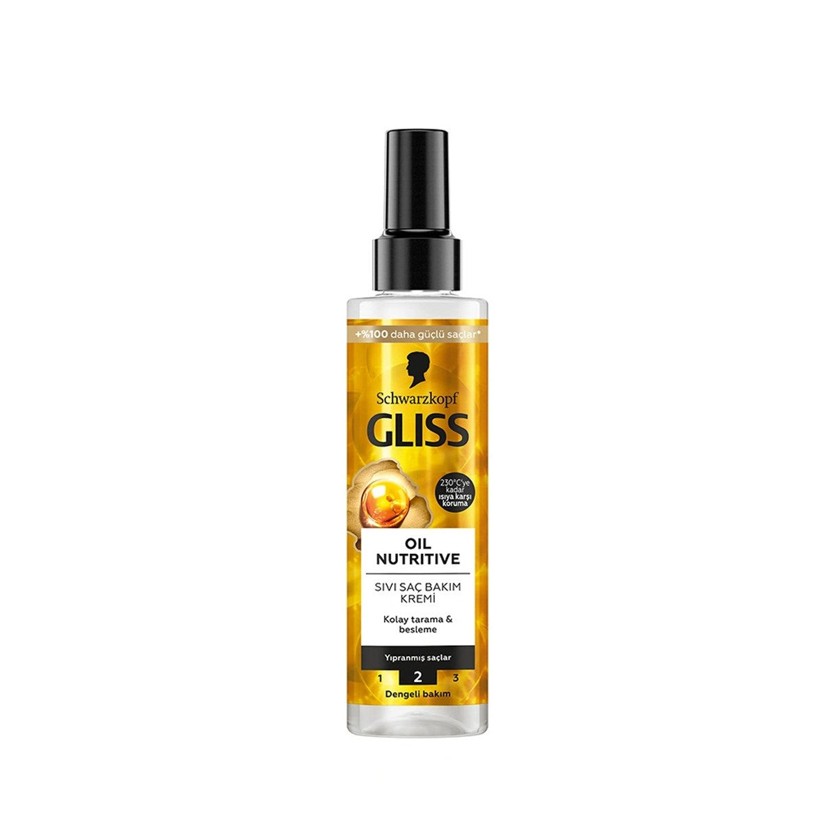 Gliss Nutritive Oil Sıvı Saç Kremi 200ml