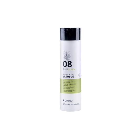 PURING 08 PureClean Yağlı ve Kepekli Saçlar İçin Isırgan Otu&Biberiyeli Arındırıcı Şampuan 300ml