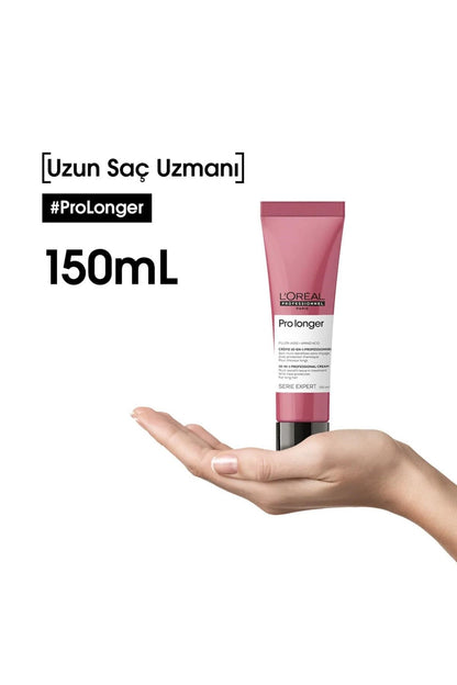 L'Oreal Professionnel Pro Longer Saç Boylarının Görünümünü Yenileyici ve Yoğunlaştırıcı Durulanmayan Saç Kremi 150ml