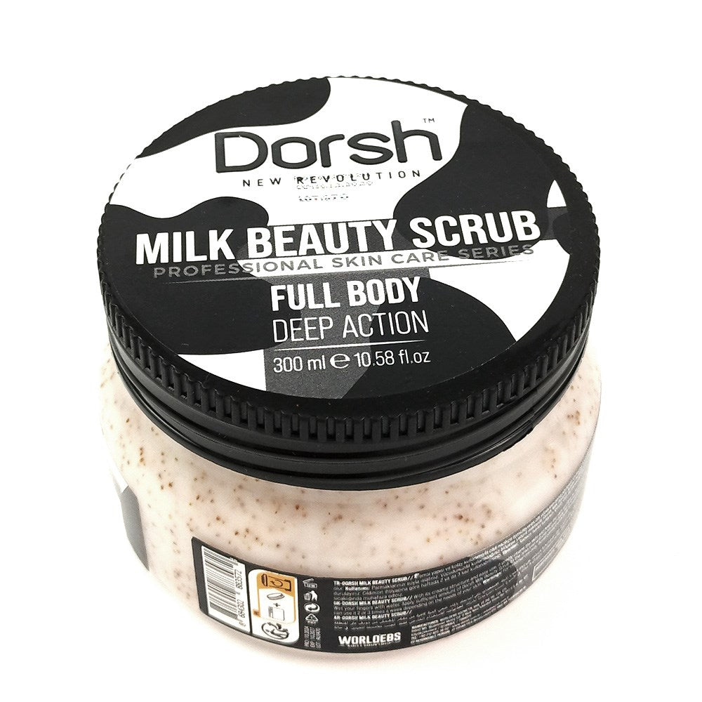 Dorsh Milk Beauty Scrub Yüz Ve Vücut Full Body Peeling 300ml
