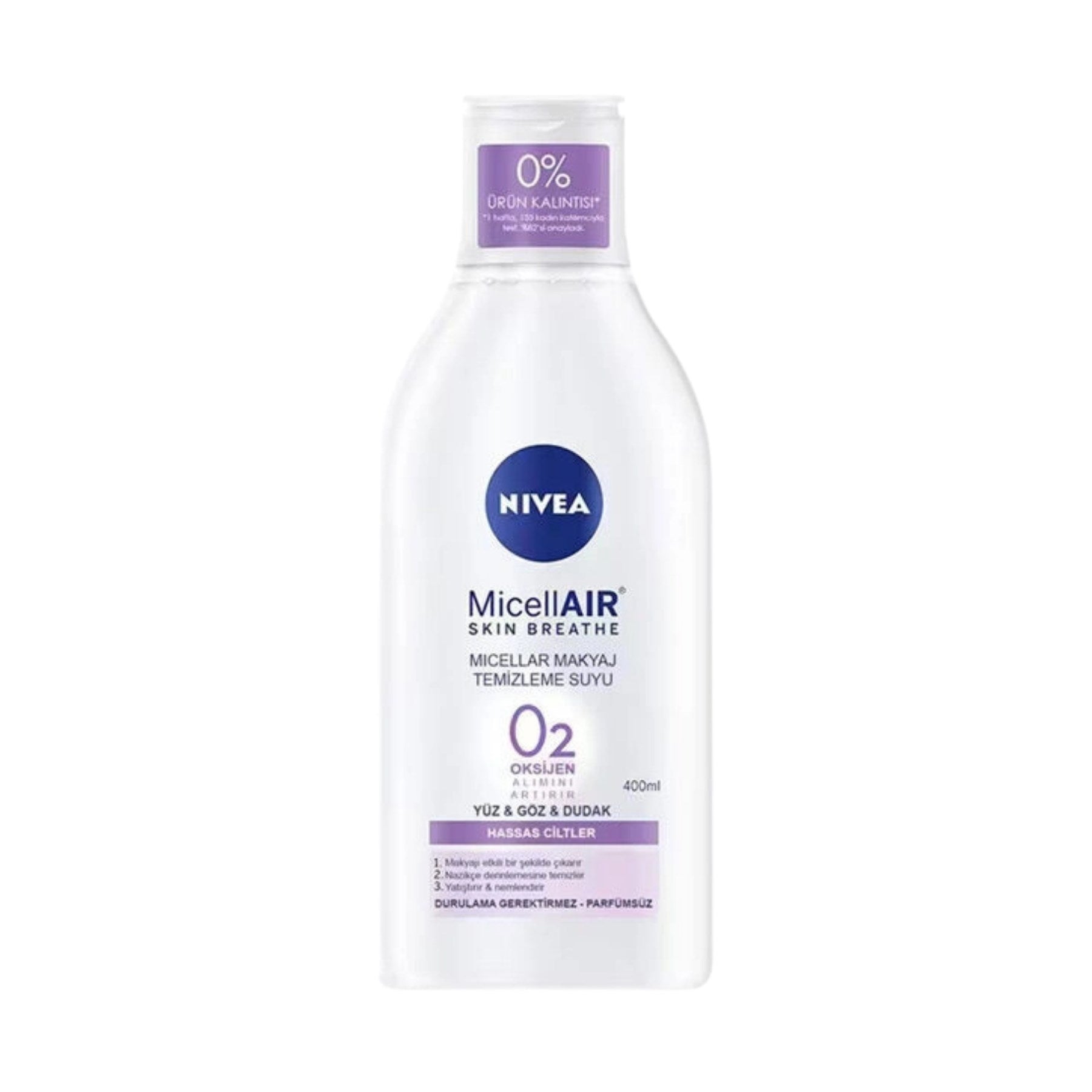 Nivea Yatıştırıcı Micellar Makyaj Temizleme Suyu 400 ml